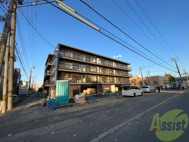 建物外観　札幌市北区新琴似六条「メニーズコート麻生西プレミア」