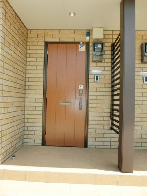 セキュリティ　訪問者の顔がわかるので安心ですね