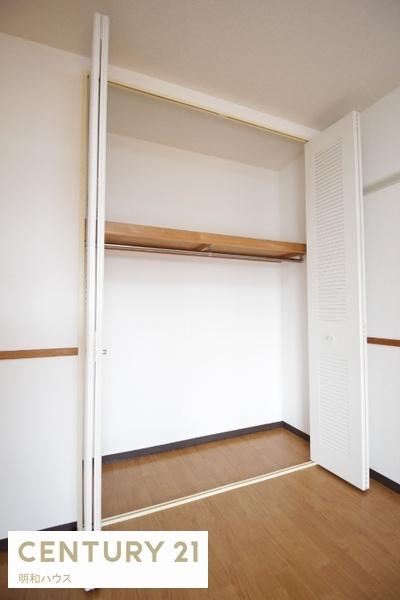 収納　5帖洋室の収納♪