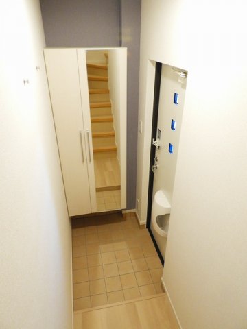 玄関　ゆったりとした玄関です