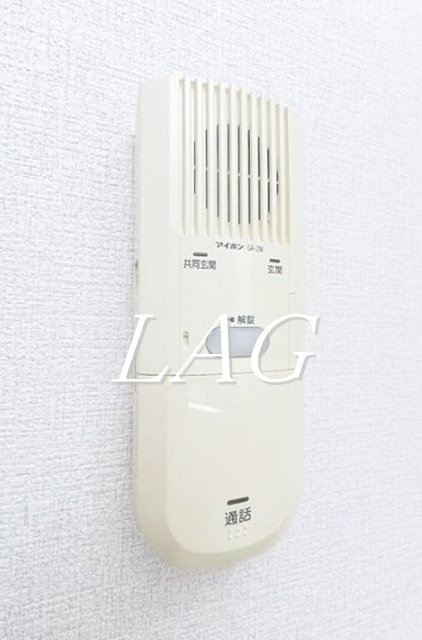 セキュリティ　インターホンです。