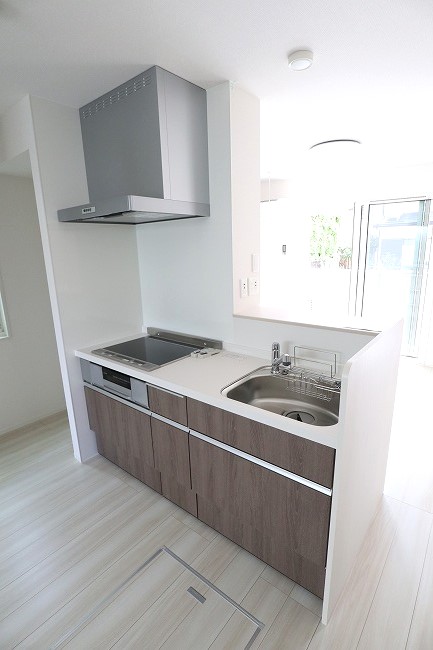 キッチン　※建築中の為、同ハウスメーカー施工イメージです。