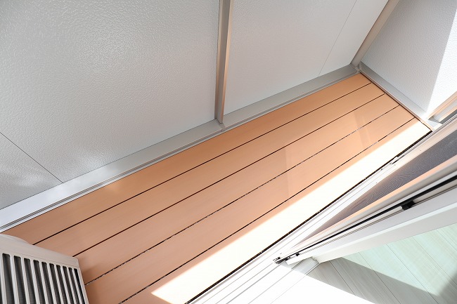 バルコニー　※建築中の為、同ハウスメーカー施工イメージです。