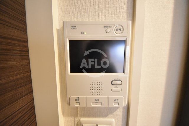 セキュリティ　プレミアス梅田　モニター付きインターホン