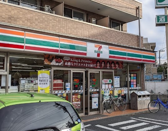 コンビニ　セブンイレブン平和橋通東新小岩店（コンビニ）まで655m
