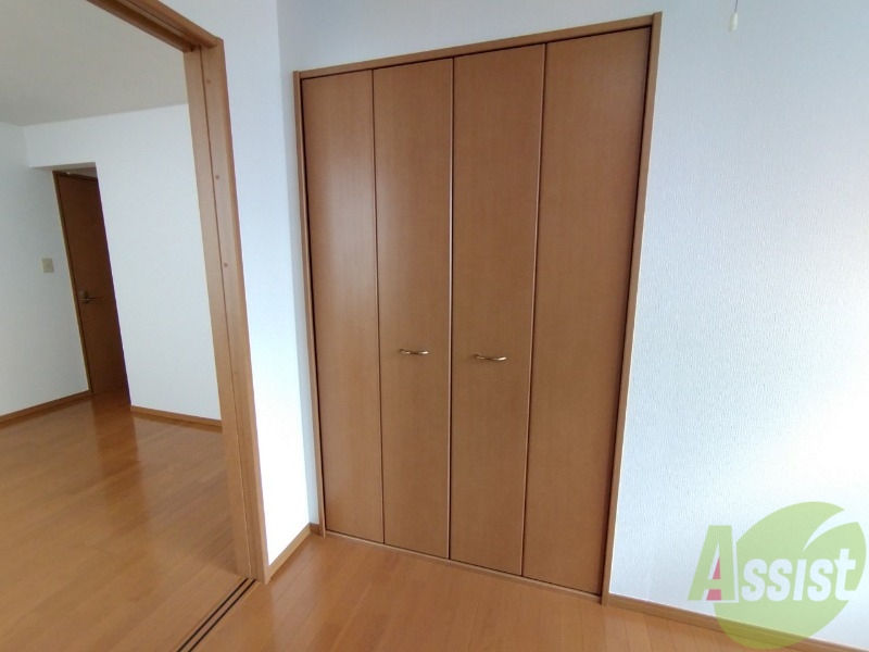 収納　クローゼットがありました。お洋服や荷物はここへ