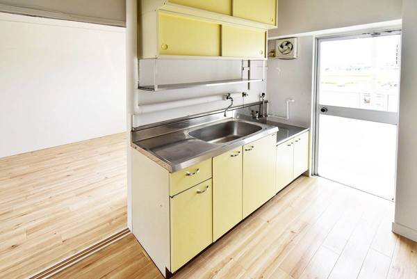 キッチン　ビレッジハウスの同一物件・同一タイプの間取りの写真です
