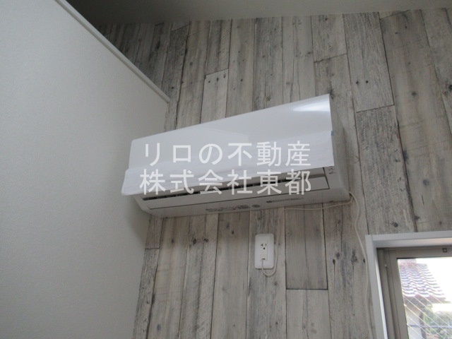 その他設備　エアコン設置済みなので面倒な取り付け作業いりません♪
