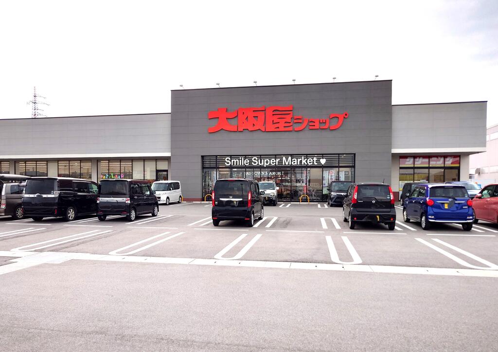 スーパー　大阪屋ショップ射水店（スーパー）まで607m