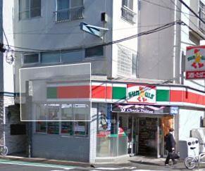 コンビニ　サンクス白金三光店（コンビニ）まで400m