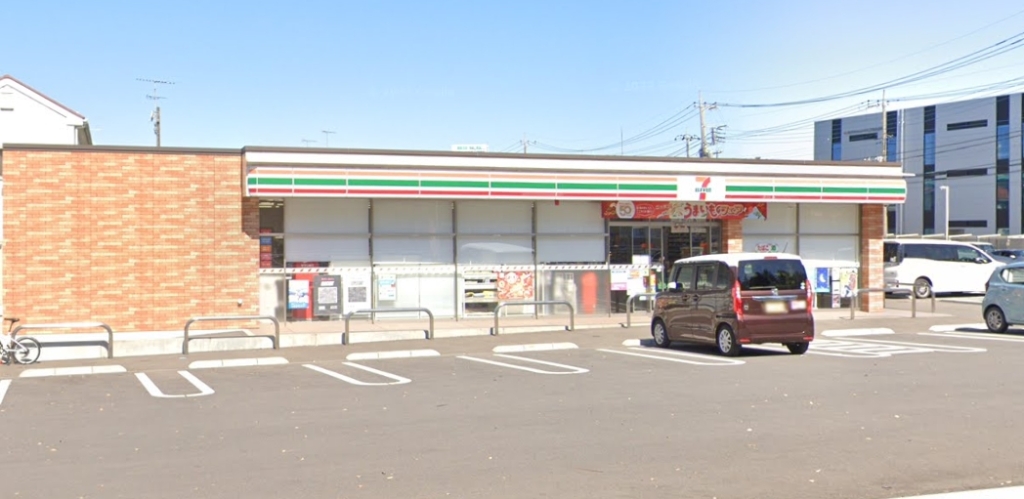 コンビニ　セブンイレブン 小山若木町店（コンビニ）まで622m