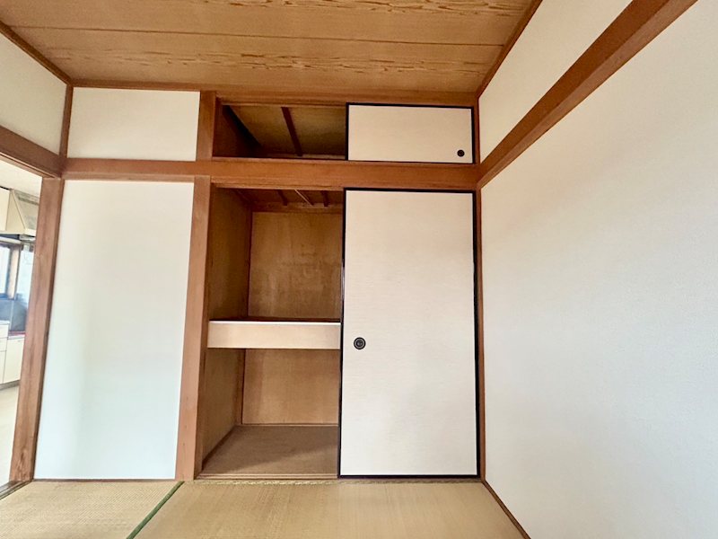 収納　広々使える押入れ♪