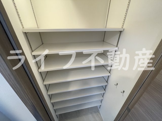 収納　大きなものも収納できそうです