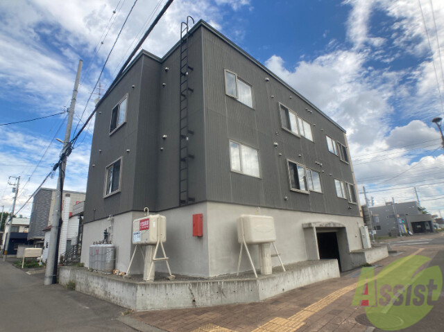 建物外観　札幌市北区新琴似十二条「アムールガーデン」