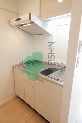 キッチン　シンプルな清潔感のあるキッチンです！
