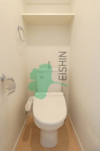トイレ　清潔感のあるトイレです。