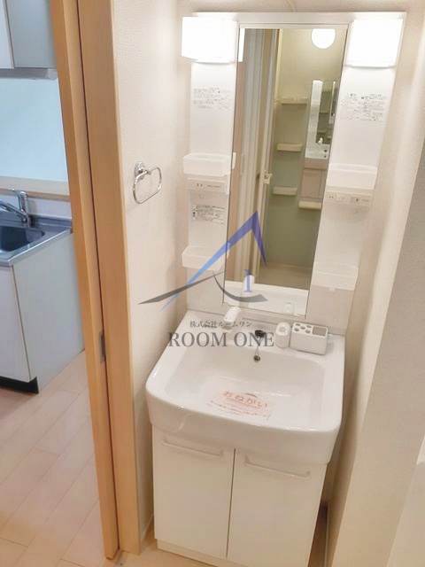 洗面設備　洗面台です。