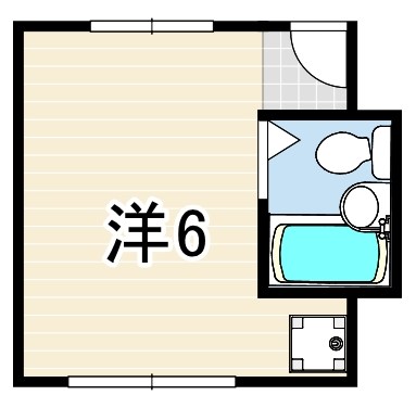 米田マンション1の間取り写真
