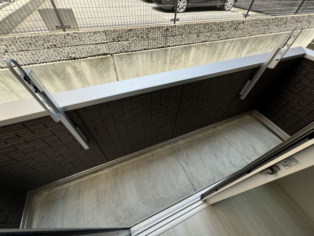 バルコニー　バルコニーがあります