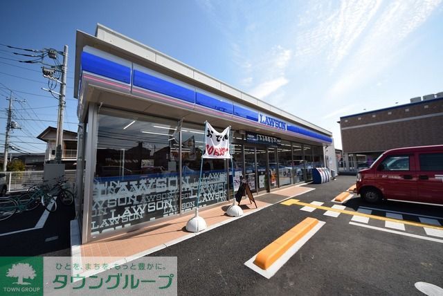コンビニ　ローソン川越街道新河岸店（コンビニ）まで610m