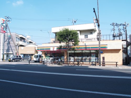 コンビニ　セブンイレブン 仙台土樋店（コンビニ）まで495m