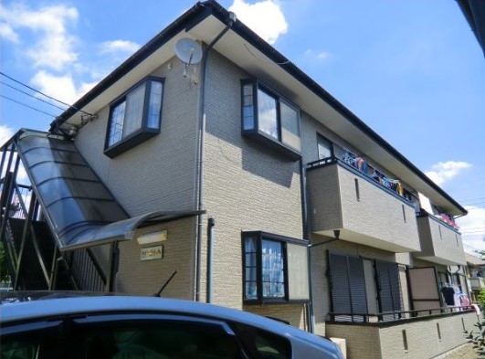 建物外観　全室角部屋　陽当り良好です！