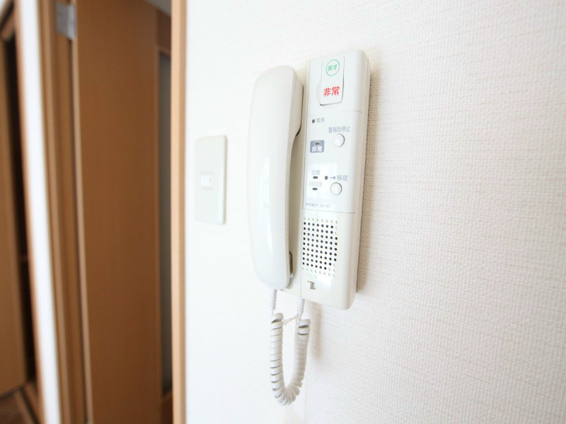 セキュリティ　インターホン完備