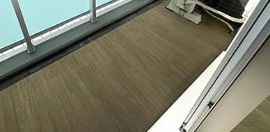 バルコニー　写真は同タイプ住居です
