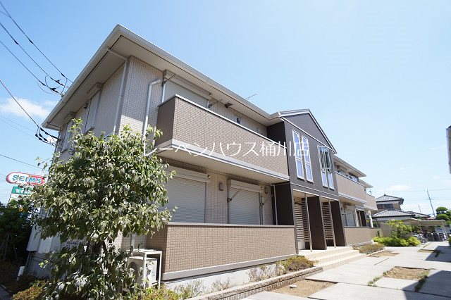 建物外観　レーベンハウス桶川店へ　048-787-5511
