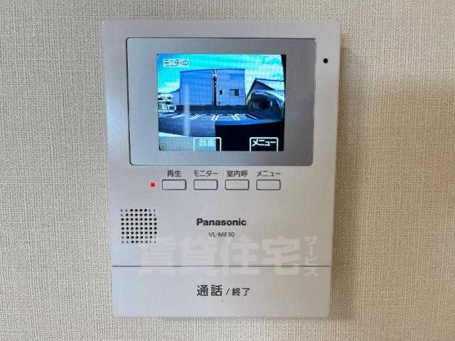 セキュリティ　カメラ付インターホン（イメージ）