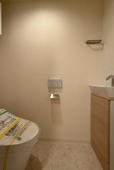 トイレ　ゆったりとした空間のトイレです