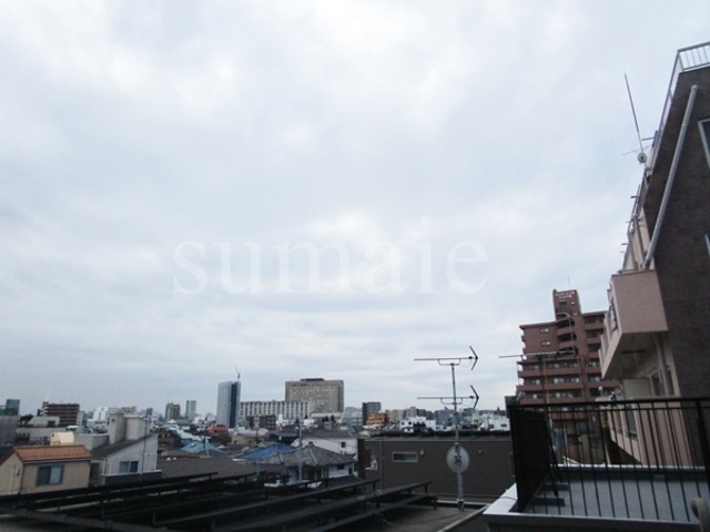 眺望　バルコニーからの景色です