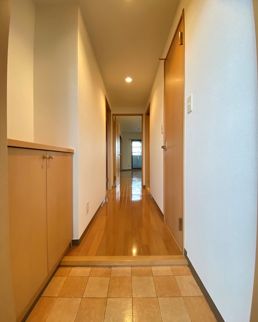玄関　同間取り別号室写真。