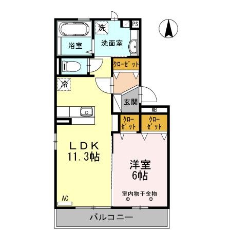 プルミエの間取り写真
