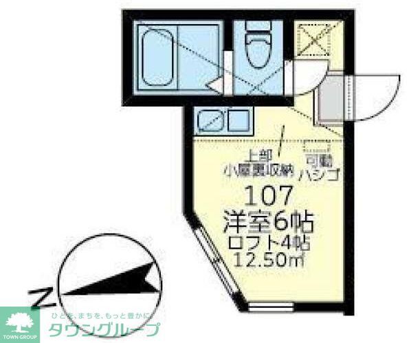 ユナイト三ツ沢ルプレールの杜の間取り写真