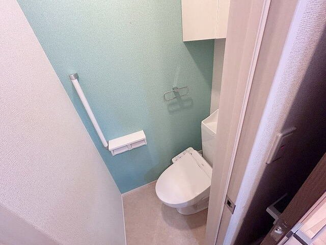 トイレ　ゆったりとした空間のトイレです