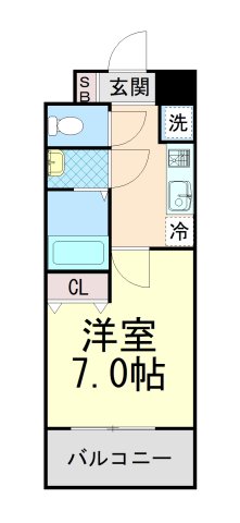 エルシア池田の間取り写真