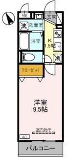 シャルムの間取り写真