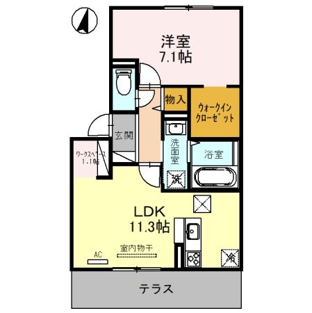 セジュール南耳原の間取り写真
