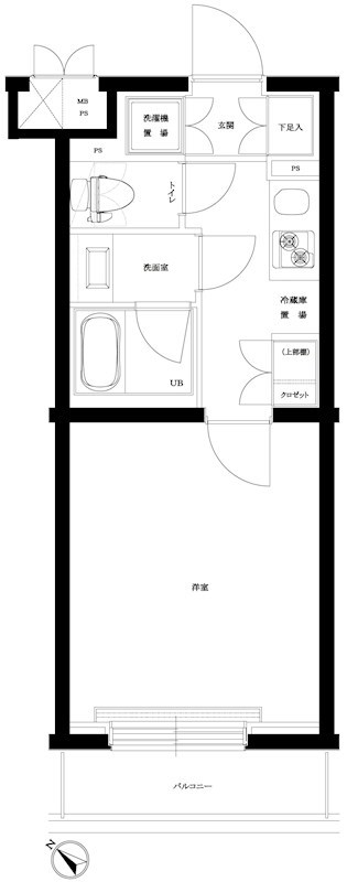 ルーブル千歳烏山の間取り写真