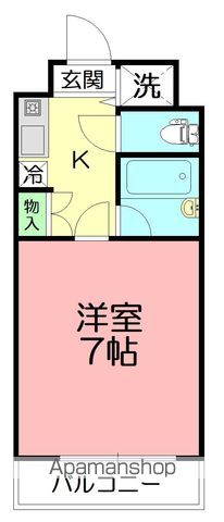 ＪＲ東海道本線 藤沢駅 徒歩4分 8階建 築25年の間取り写真