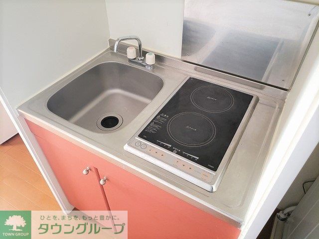 レオパレスコートデレモングラスのキッチン写真