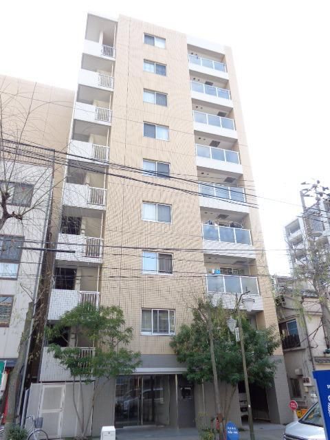 建物外観　月島駅徒歩４分