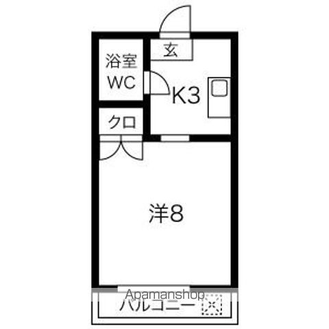 ゼウス千里山の間取り写真