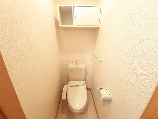 トイレ　ゆったりとした空間のトイレです