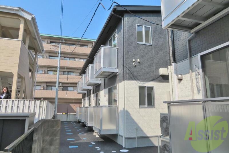建物外観　仙台市若林区西新丁「サムズアップ１」