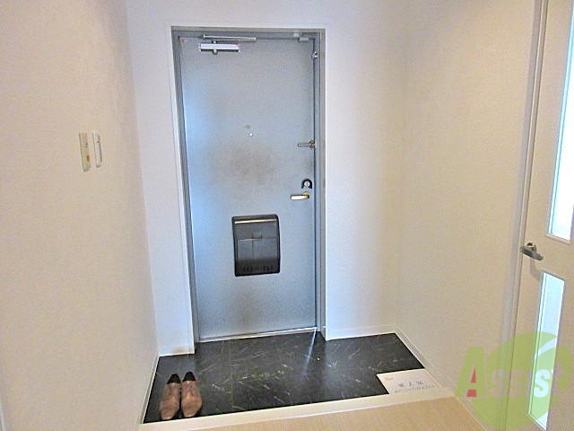 パークハイツアイリス5号館の玄関写真