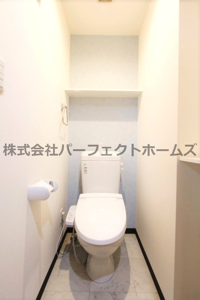 トイレ　ゆったりとした空間のトイレです