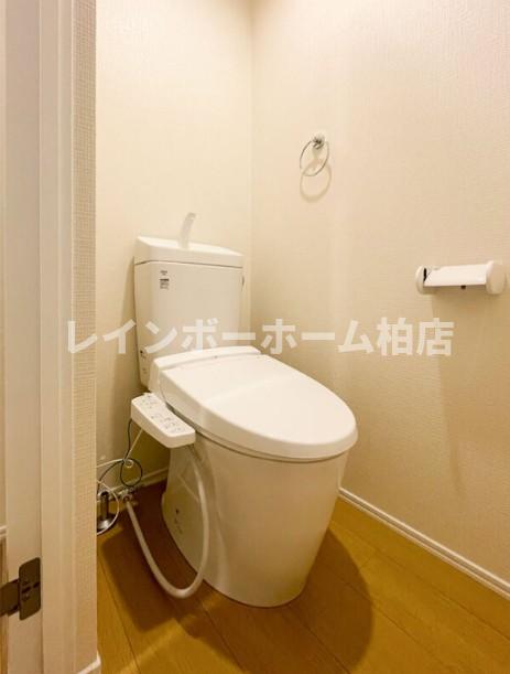トイレ　ゆったりとした空間のトイレです