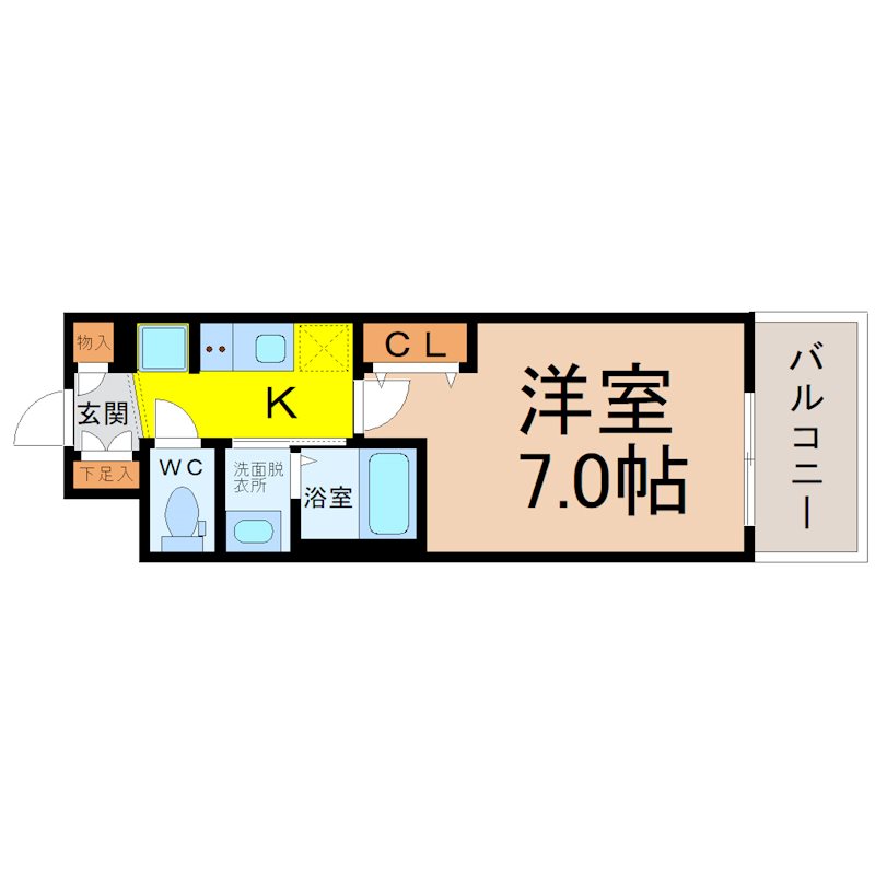 エステムコート名古屋鶴舞シエルの間取り写真